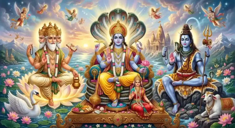 बरसात के दिनों में साक्षात् होते हैं ब्रह्मा विष्णु और महेश के दर्शन